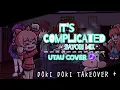 Download Lagu FNF: Doki Doki Takeover + - It's Complicated (Sayori mix) [UTAU Cover]