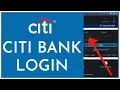 How To Login Citi Bank Online Banking 2023 Citi Bank Account Sign In Full Tutorial
