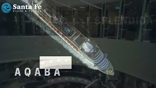 MSC Splendida From Aqaba With Santa Fe 