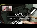Rayu - Marion Jola, Laleilmanino (Piano Percussion Cover with Lyrics)