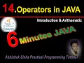 Operators in java Types of Operators in Java Operators in java in Hindi 6 Minutes Java