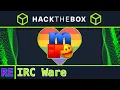 IRCWare easy HackTheBox Reversing Challenge mapping syscalls