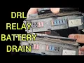 2007 Toyota Camry Battery Drain FIXED DRL Relay Fuse Box Replacement
