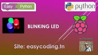 Easy Raspberry tutorial 03 Blinking LED