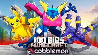 Sobreviví 100 días en Un Mundo de Pokémon en Minecraft... Esto fue lo que pasó