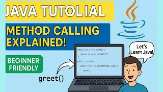 Java Tutorial For Beginners Method Calling In Java Calling Methods In Java Declaring and Calling