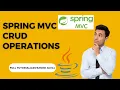 CRUD Operations with Spring C Full Tutorial Advanced Java
