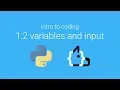 Unit 1 Lesson 2 - Variables and Input