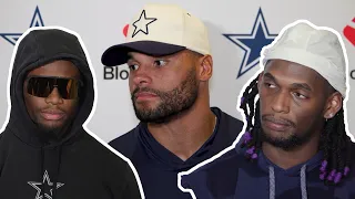 Dak, CeeDee, & George Pickens Talk Eagles Week | Player Interviews