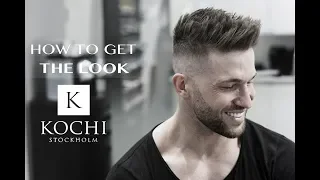 SERGIO RAMOS inspired hairstyle Short Spiky Men s Haircut High skinfade