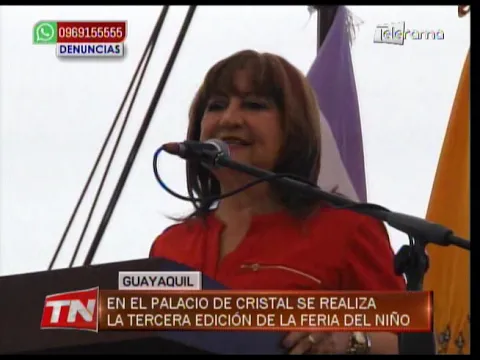 En el palacio de Cristal se realiza la tercera edición de la feria del Niño