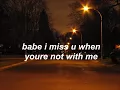 Download Lagu lil happy lil sad | only u (LYRICS)