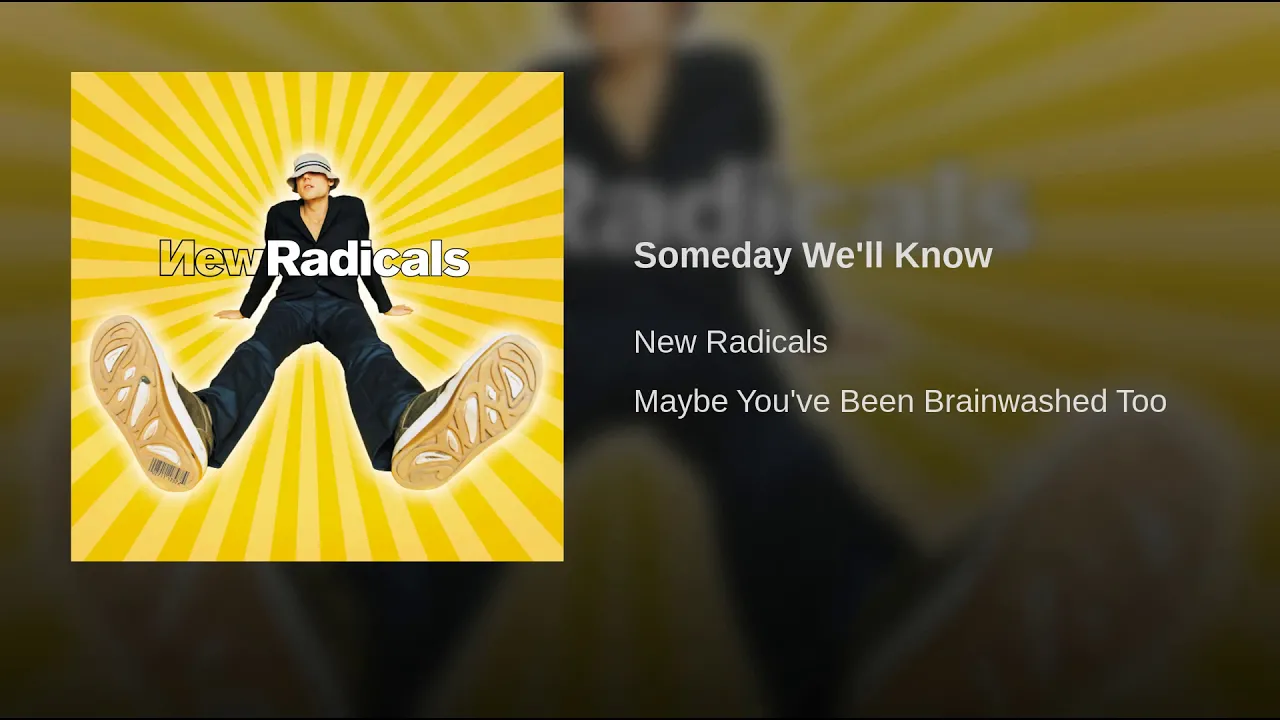 Someday We'll Know - New Radicals