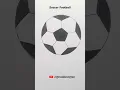 How To Draw A Soccer Football
