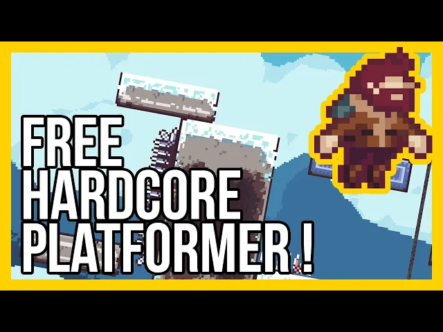 Eddie Hill in the Curse of the Skull Medallion - Free hardcore platformer - Available now !
