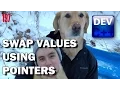 How to swap values in C - Using pointers