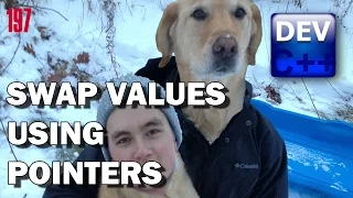 How to swap values in C - Using pointers