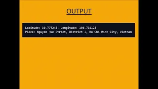 Java Programming GPS Location Capture Interface