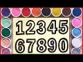 Download Lagu Tô màu tranh cát học đếm số và màu sắc - Sand painting number (Chim Xinh)