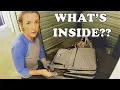STORAGE Unit FINDS Opening Suitcases Bags