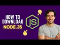 How to Download Node js JavaScript Runtime Installer