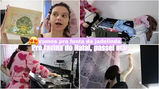 MÃE DE 5: Vamos pra festa da jadelinda, faxina pro natal, passei mal no meio do processo