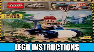 LEGO Instructions | Jurassic Park | 122116 | Sinjin Prescott and Buggy