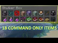 18 Items You Can ONLY Get With COMMANDS In Minecraft