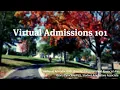 Admissions 101
