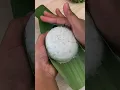 Cara membungkus nasi menggunakan daun pisang
