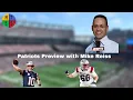 Patriots with Patriots with ESPN s Mike Reiss