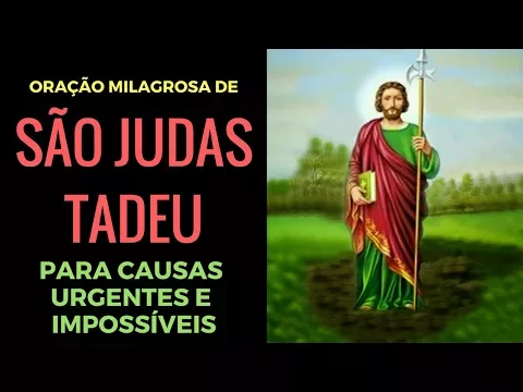 Download MP3 Oração milagrosa de São Judas Tadeu para causas urgentes e impossíveis