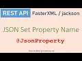 JSON Set Property Name in Java
