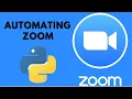 Building A Zoom Bot Which Logs Into Your Meeting Classes For You Python