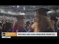 Mother and son graduate from UC Irvine