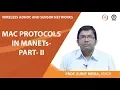 MAC Protocols in MANETs - Part