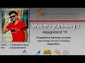 Programme the basic product searching pagination process Web project Task 19 Java Institute