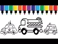Emergency Services Colouring Sheets Animated coloring pages