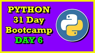 PYTHON Boot camp WALK THROUGH GUVI DAY 6
