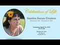 Sandra Cramer Celebration of Life