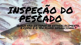 Inspeção de pescados- Tipos de estabelecimentos e fluxo operacional