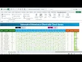 Monthly Attendance sheet in Excel with Check boxes - FREE Download