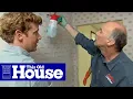 How to Strip Wallpaper This Old House
