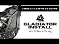 Gladiator Install for Max Touring Series Updated 2022