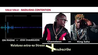 dr jose chameleon responds to king saha over ownership of his songs badilisha and valu valu 