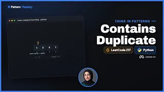 Contains Duplicate - LeetCode 217 Hash Lookup Counting Python