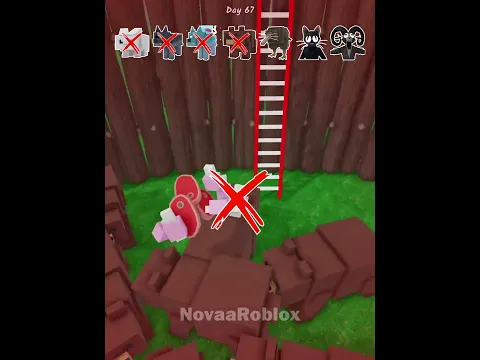 Bears Vs Mobs and Cat 💀 #99nightintheforest #roblox
