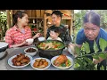 How to Cook Rice and Grilled Meat for Your Family - Cooking with Mom