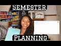 How To Plan Your Semester For Success Planner Schedule Calendar