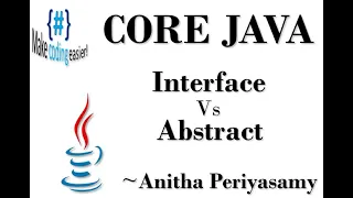 Java Interview Questions - Interface Vs Abstract Class
